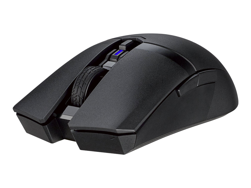 ASUS TUF Gaming M4 - Maus - rechts- und linkshändig - 6 Tasten - kabellos - Bluetooth 5.1, 2.4 GHz - kabelloser Empfänger (USB)