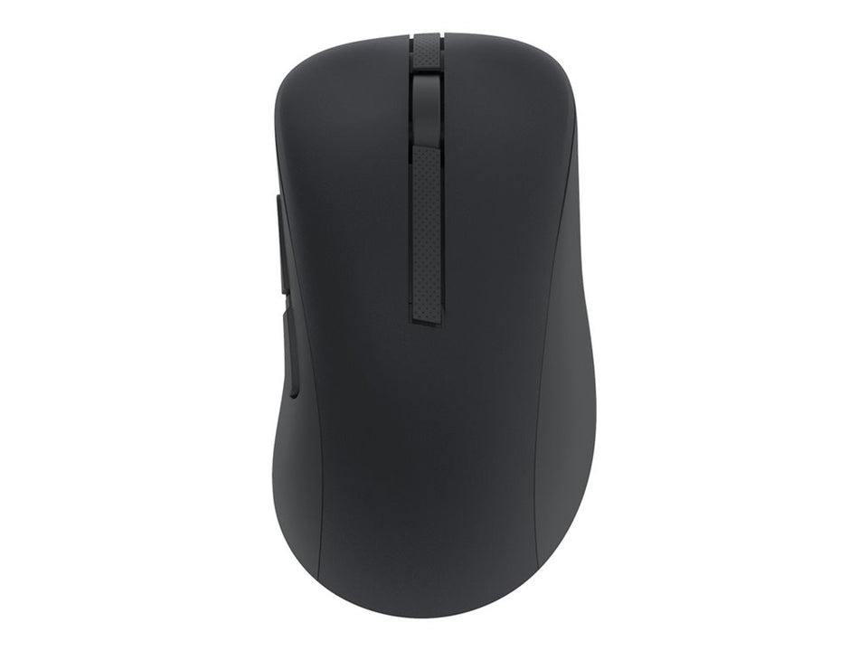 ASUS MD102 - Maus - ergonomisch - optisch - 5 Tasten - kabellos - Bluetooth, 2.4 GHz - kabelloser Empfänger (USB)