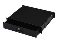 DIGITUS Abschließbare Schublade für 482,6 mm (19") Netzwerk- und Serverschränke, 2HE