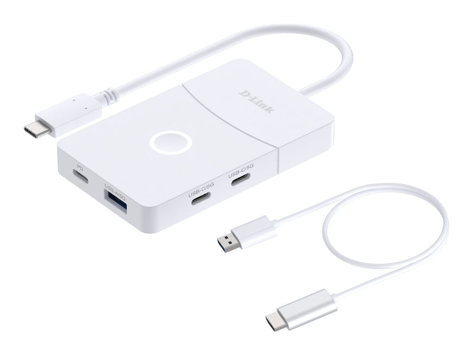 D-Link DUP-501 - Dockingstation - USB-C - 2 x