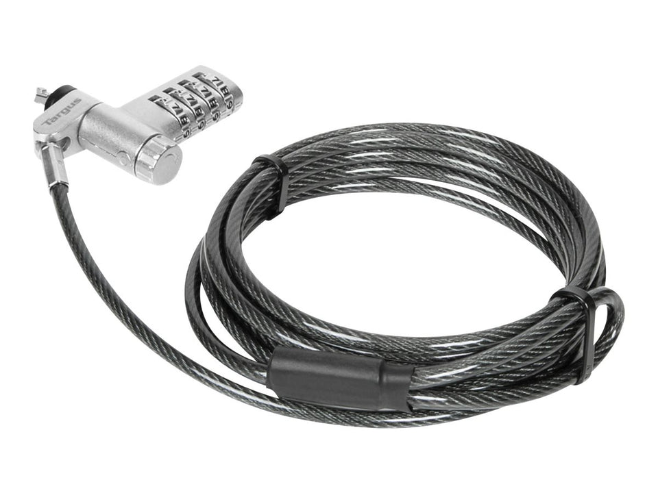 Targus DEFCON Ultimate - Sicherheitskabelschloss - universal fortlaufend - Silber - 2 m (Packung mit 25)