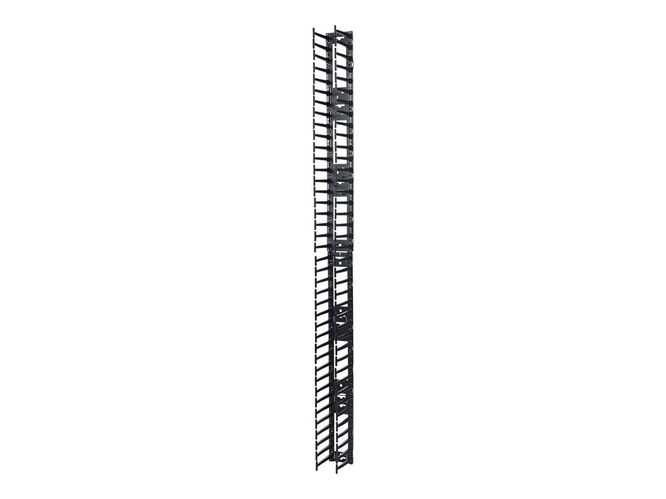 APC Rack - Kabelführungssatz - Schwarz - 42HE - TAA-konform (Packung mit 2)