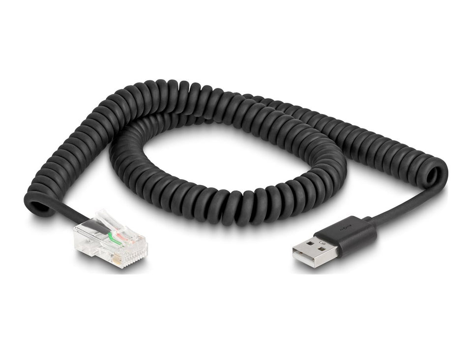Delock Barcode-Scanner-Kabel - RJ-50 (M) zu USB (M)