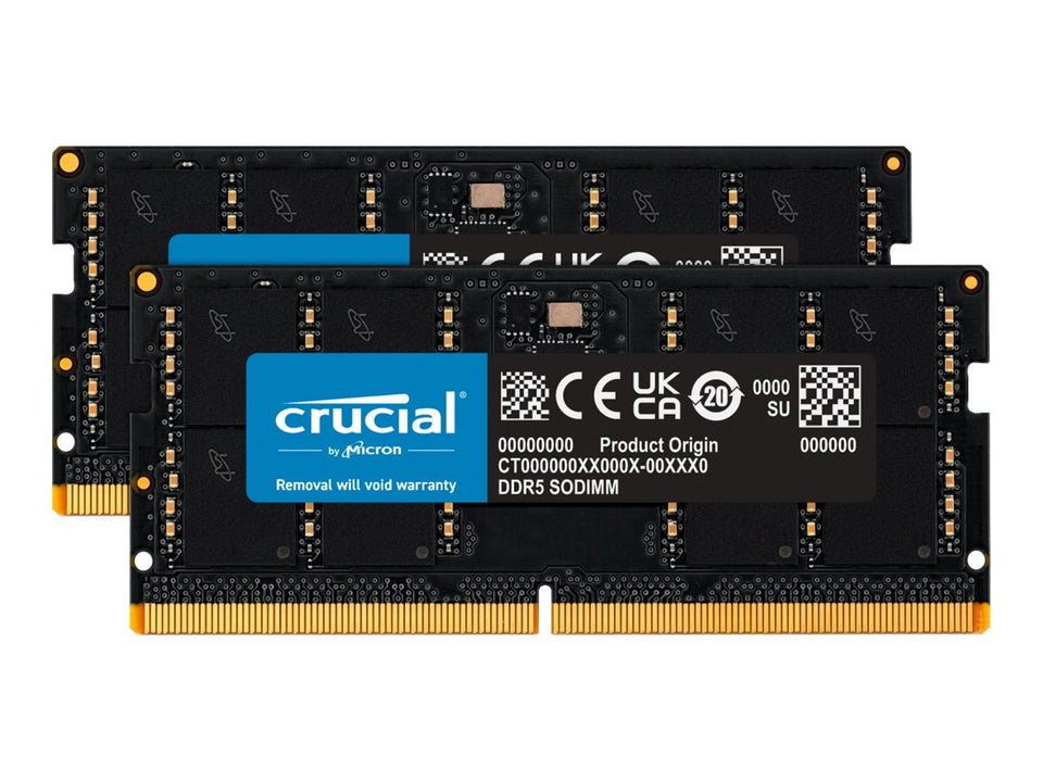 Crucial DDR5 - Kit - 64 GB: 2 x 32 GB - SO