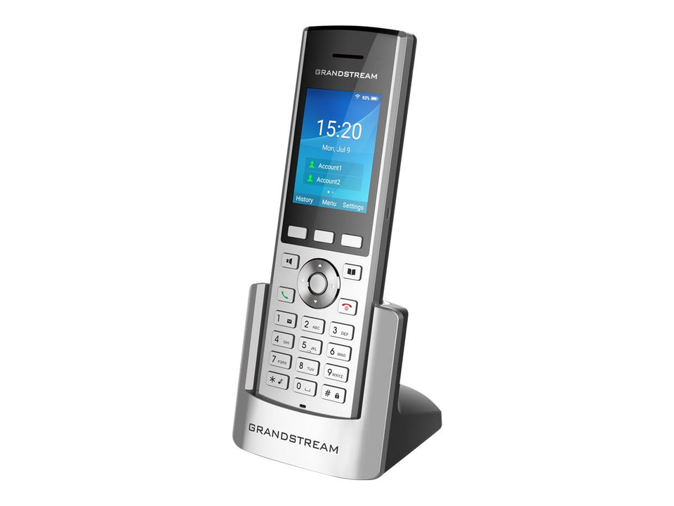 Grandstream WP825 - Schnurloses VoIP-Telefon - mit Bluetooth-Schnittstelle - IEEE 802.11a/b/g/n/ac (Wi-Fi)