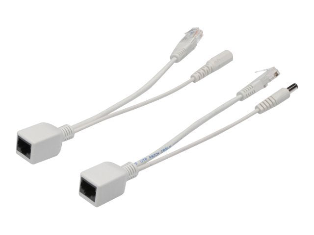 DIGITUS Passives PoE-Kabelset, Splitter + Injektor