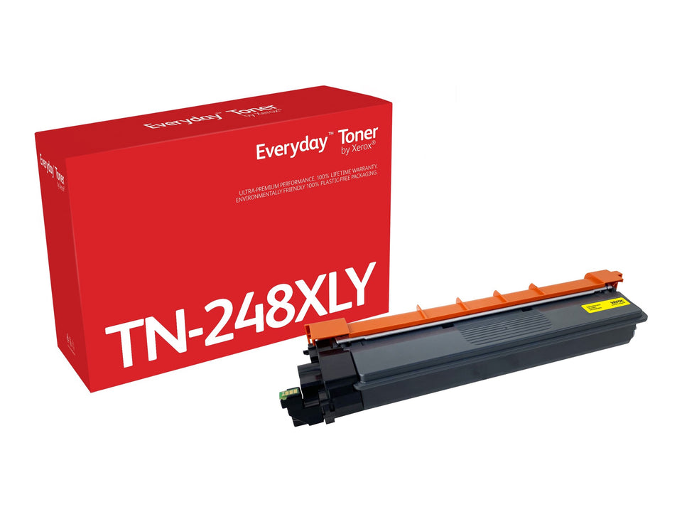 Xerox Everyday - Hohe Ergiebigkeit - Gelb - kompatibel - Box - Tonerpatrone (Alternative zu: Brother TN-248XLY)