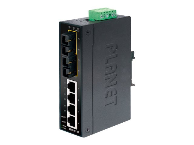 Planet ISW-621T - Switch - 4 x 10/100 + 2 x 100Base-FX