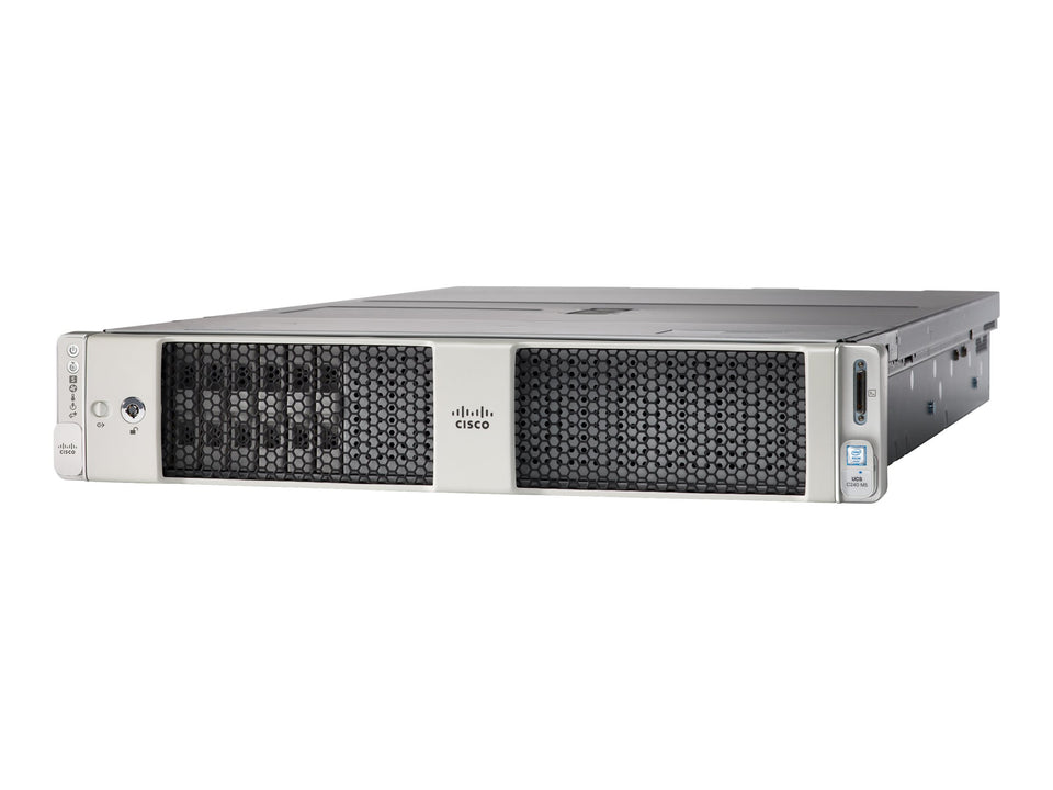 Cisco UCS C240 M5 SFF Rack Server - Server - Rack-Montage - 2U - zweiweg - keine CPU - RAM 0 GB - SATA/SAS - Hot-Swap 6.4 cm (2.5")