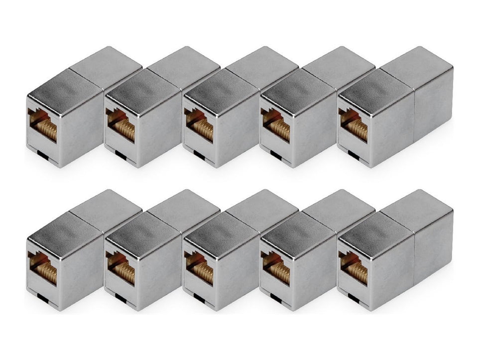 DIGITUS CAT 5e, Klasse D, RJ45 Modulare Kupplung - 10 Stk.