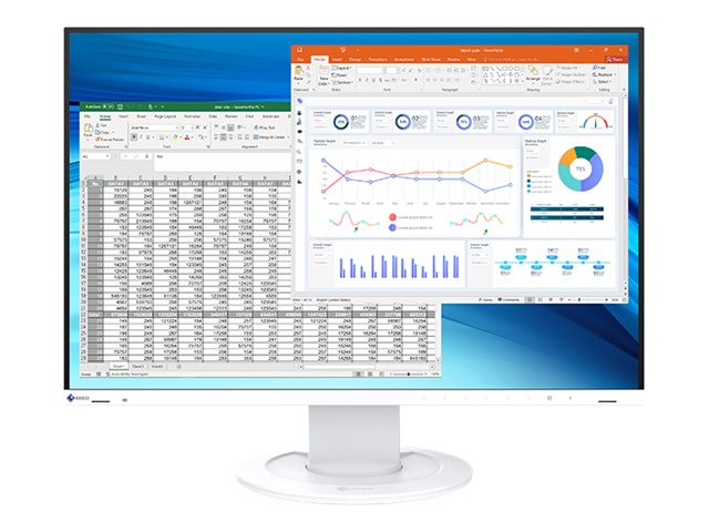 EIZO FlexScan EV2410R-BK - Mit FlexStand - LED-Monitor - 61.2 cm (24.1")