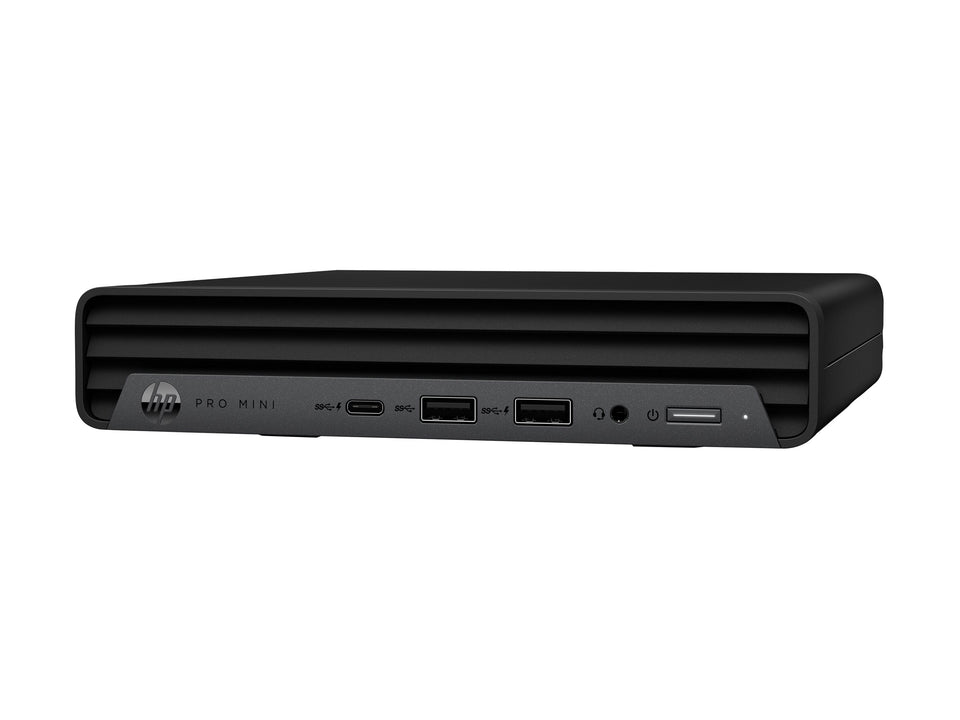 HP Pro 400 G9 - Mini - Core i7 i7-14700T / 1.3 GHz - RAM 16 GB - SSD 512 GB - NVMe - UHD Graphics 770 - 1GbE, Wi-Fi 6E, Bluetooth 5.3 - WLAN: 802.11a/b/g/n/ac/ax (Wi-Fi 6E)
