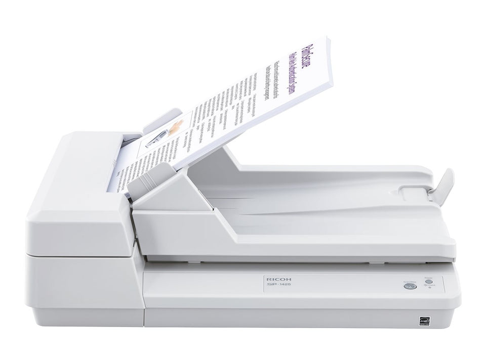 Ricoh SP-1425 - Dokumentenscanner - Dual-CIS - Duplex - A4 - 600 dpi x 600 dpi - bis zu 25 Seiten/Min. (einfarbig)