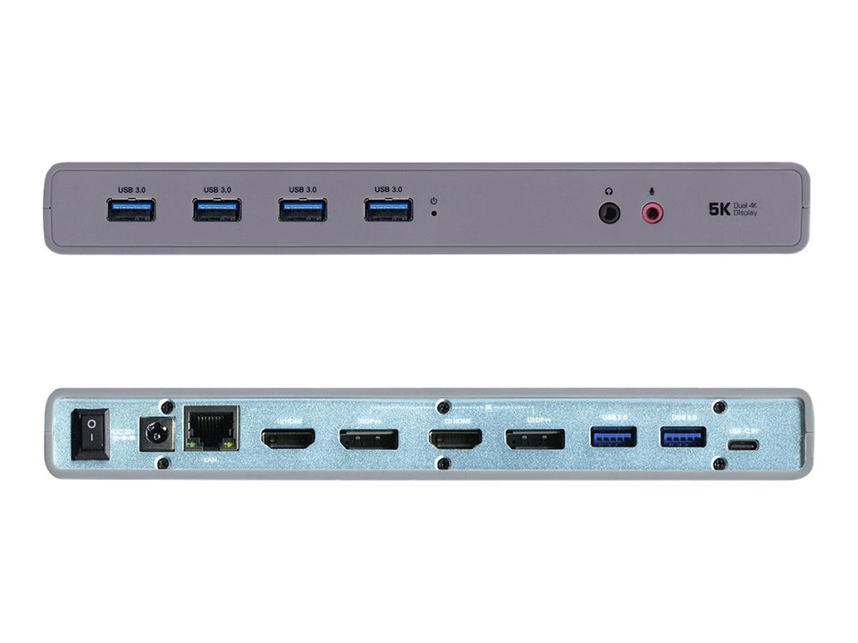 i-tec USB-C / USB-A 3.0 4K Dual Video Docking