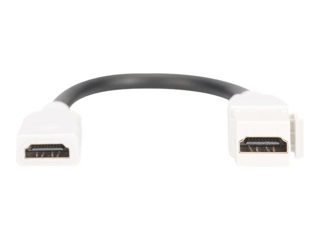 DIGITUS HDMI 2.0 Keystone Modul mit 12 cm Zuleitung (Buchse/Buchse)