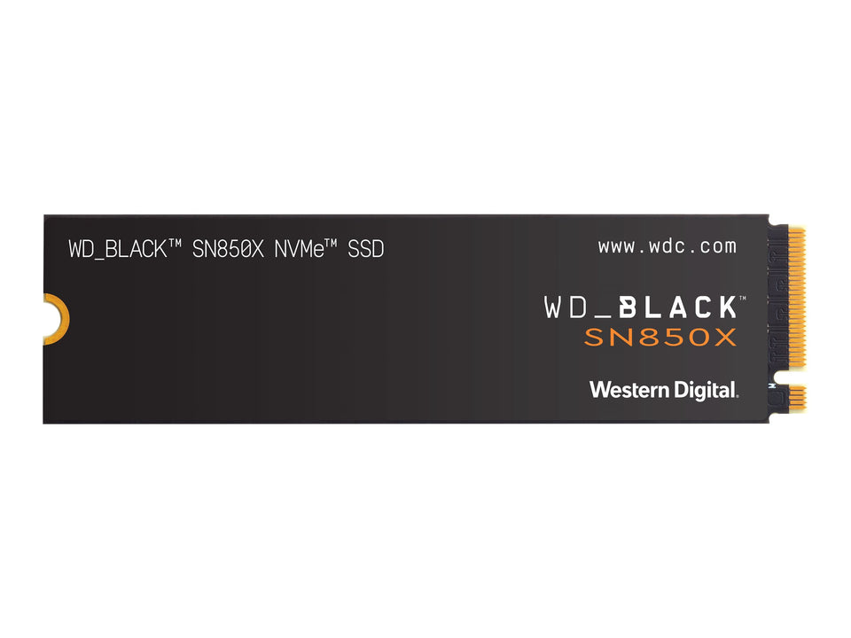 WD_BLACK SN850X NVMe SSD WDBB9G0010BNC - SSD - 1 TB - intern - M.2 2280 - PCIe 4.0 (NVMe)