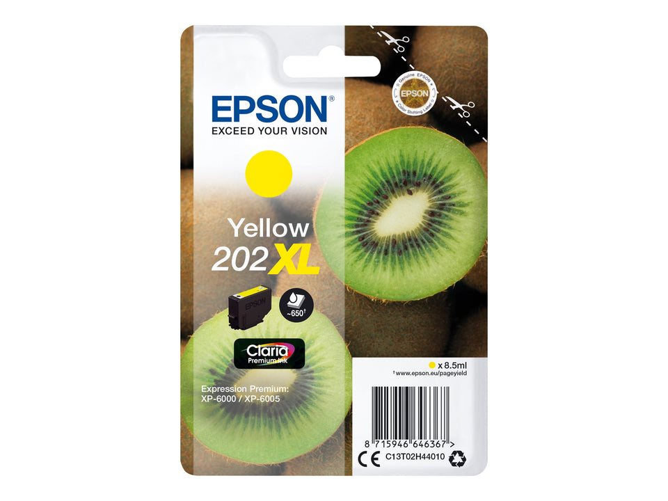 Epson 202XL - 8.5 ml - XL - Gelb - original