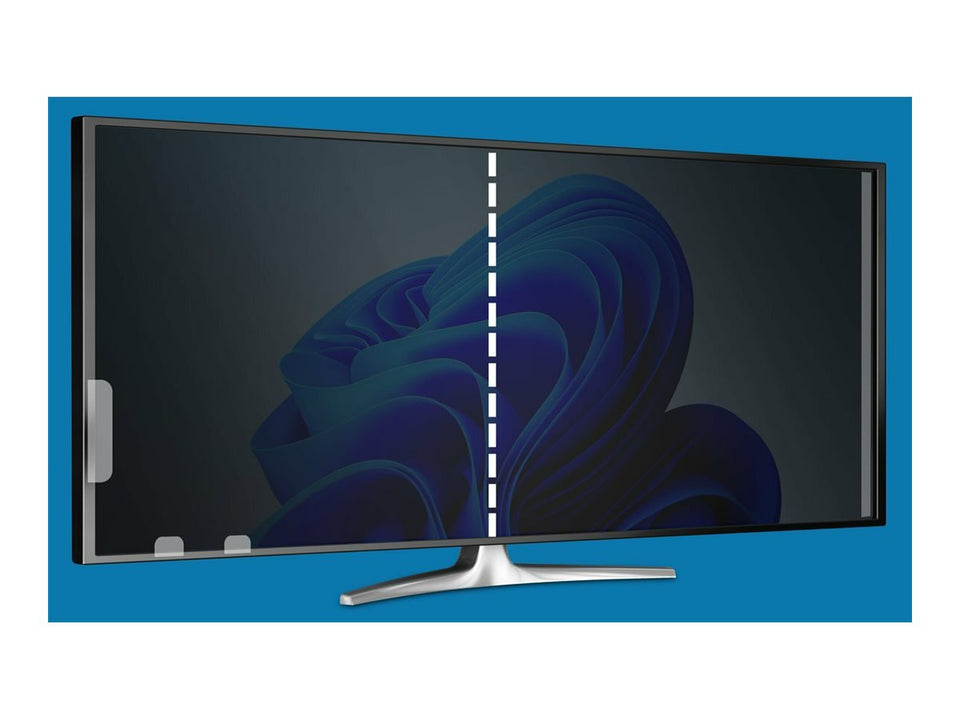 Kensington Blickschutzfilter für Bildschirme - 2-Wege - abnehmbar - 86.4 cm wide (34 Zoll Breitbild)