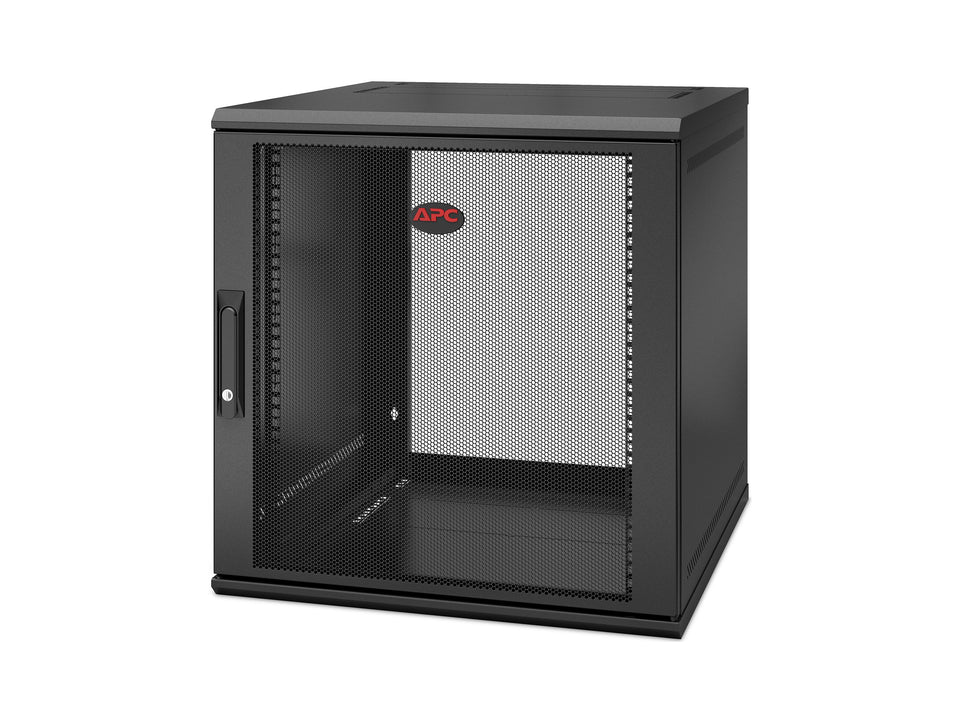 APC NetShelter WX AR112SH6 - Gehäuse - geeignet für Wandmontage - Schwarz - 12U - 48.3 cm (19")