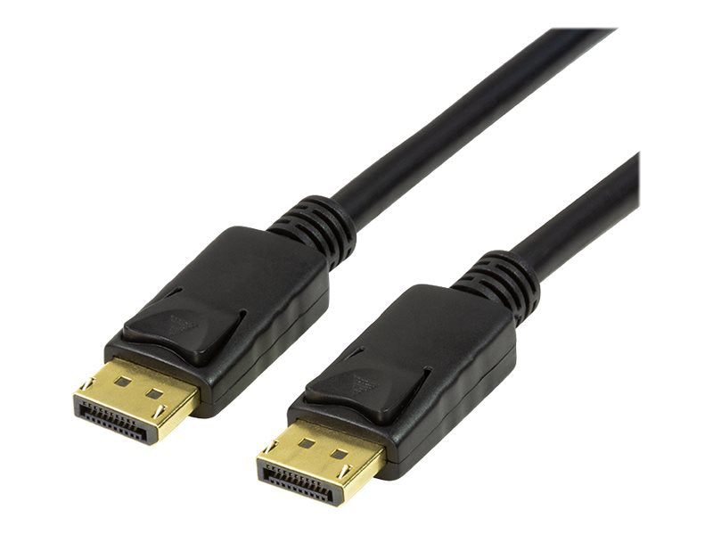 LogiLink CV0121 - 3 m - DisplayPort - DisplayPort - Männlich - Männlich - Schwarz
