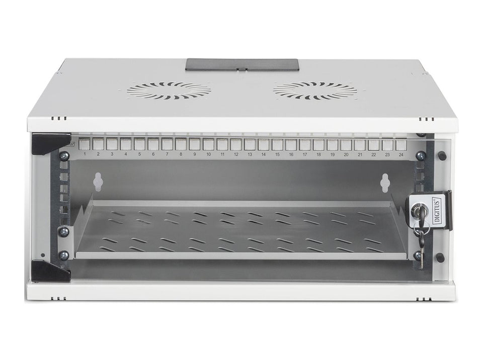 DIGITUS Netzwerk-Set SOHO Pro, 483 mm (19") - 4HE, 540 x 400 mm (B x T)