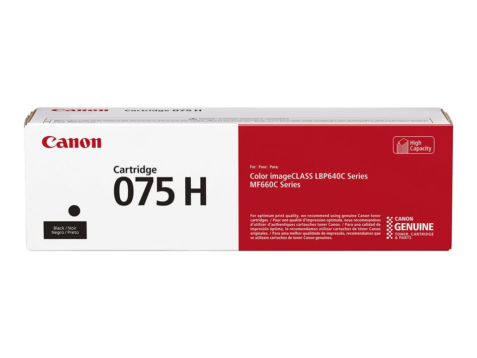 Canon 075 H - Mit hoher Kapazität - Schwarz