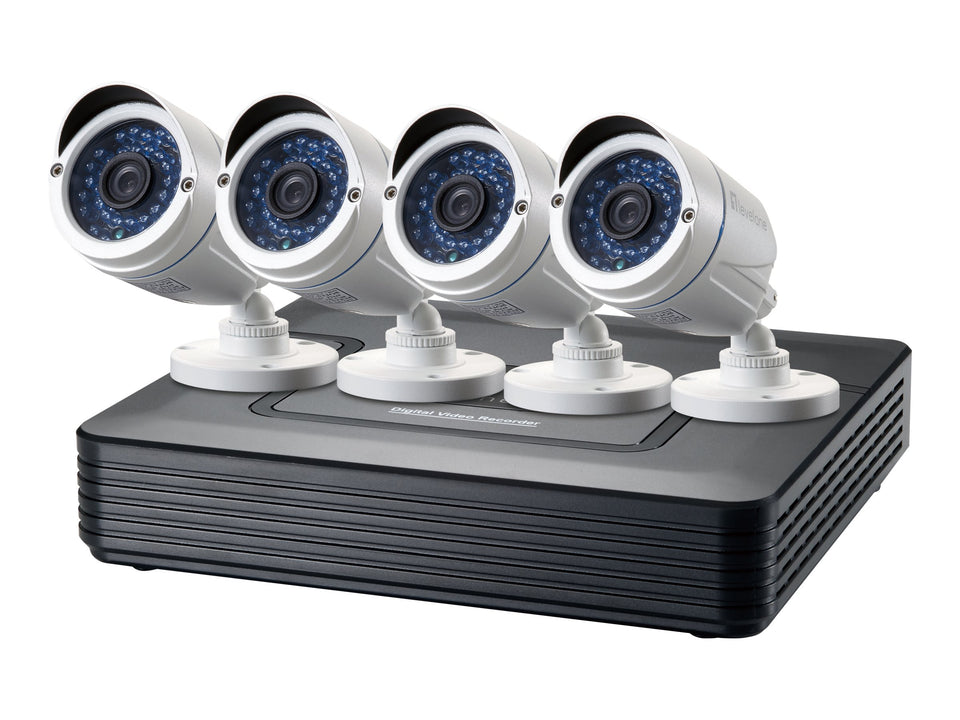 LevelOne DSK-8001 - DVR + Kamera(s) - verkabelt (LAN)