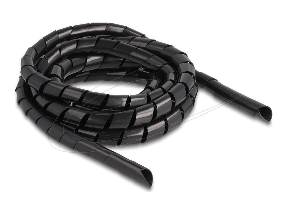 Delock Spiralschlauch flexibel x schwarz
