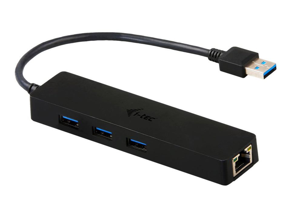 i-tec USB 3.0 Slim HUB 3 Port + Gigabit Ethernet