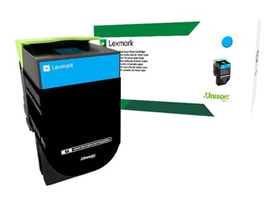 Lexmark 802SC - Cyan - original - Tonerpatrone