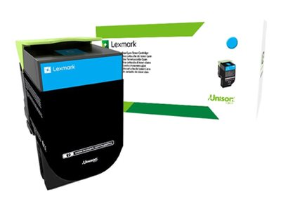 Lexmark 802CE - Cyan - original - Tonerpatrone