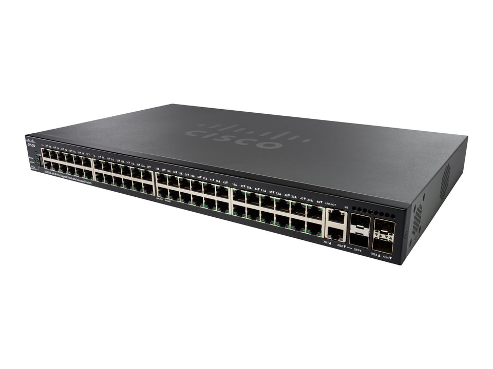 Cisco Small Business SG350X-48P - Switch - managed - 48 x 10/100/1000 (PoE+)