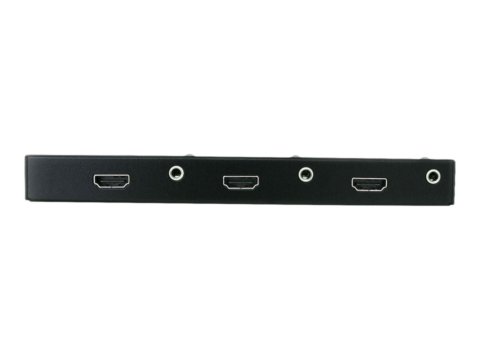 StarTech.com HDMI Splitter 1 In 2 Out - 1080p - 2 Port - Signal Amplifier - Rugged - HDMI Multi Port - HDMI Audio Splitter (ST122HDMI2)
