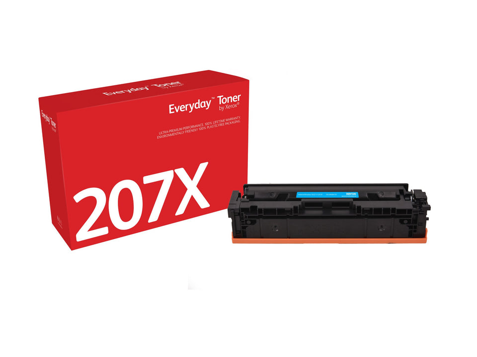 Xerox Everyday - Hohe Ergiebigkeit - Cyan - kompatibel - Tonerpatrone (Alternative zu: HP 207X, HP W2211X)