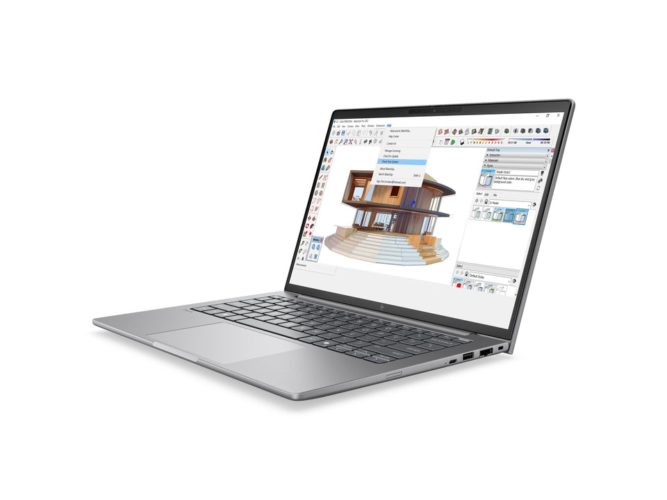 HP ZBook 8 G2a Mobile Workstation - AMD Ryzen AI 7 PRO 450 - Win 11 Pro - Radeon 840M - 32 GB RAM - 512 GB SSD NVMe - 35.6 cm (14")