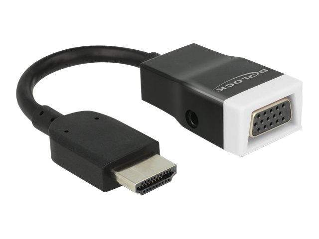 Delock Adapter HDMI-A Stecker > VGA Buchse mit