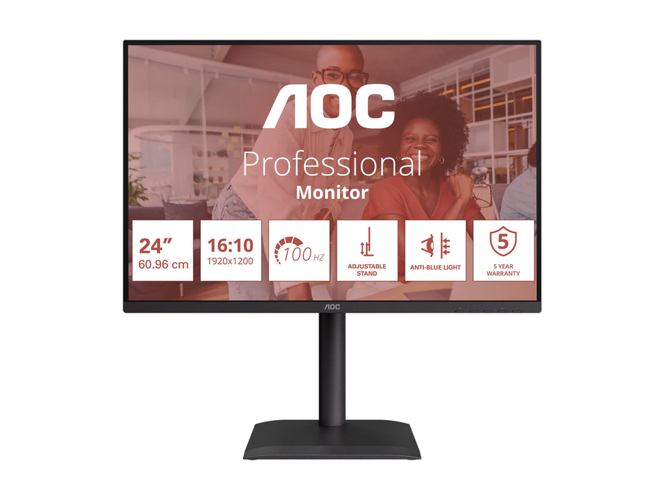 AOC X24E4U - E4 Series - LED-Monitor - 60.96 cm (24")