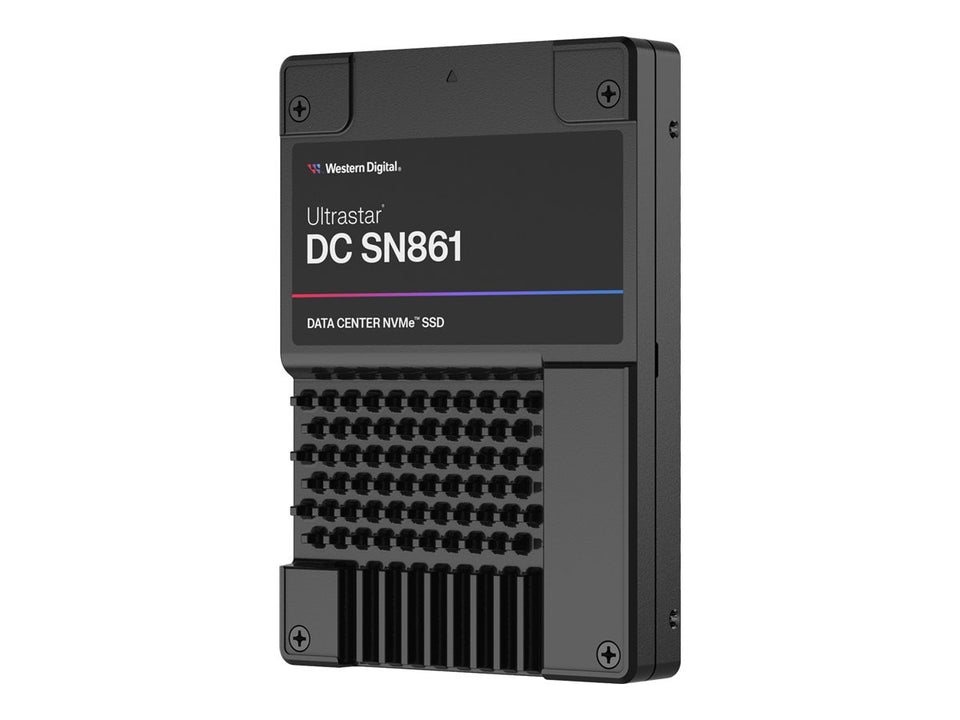 WD Ultrastar DC SN861 WUS6CA264PSP9X1 - SSD - Rechenzentrum - 6.4 TB - intern - 2.5" (6.4 cm)