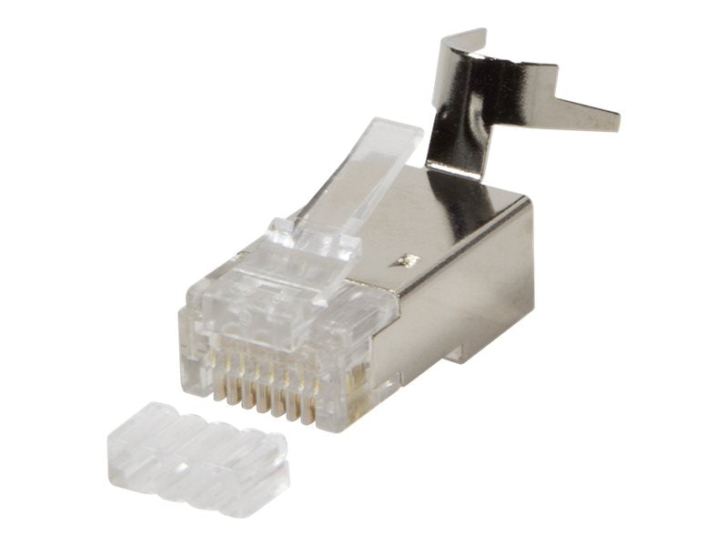 LogiLink Netzwerkanschluss - RJ-45 (M) - abgeschirmt - 8 mm - CAT 7a (Packung mit 50)