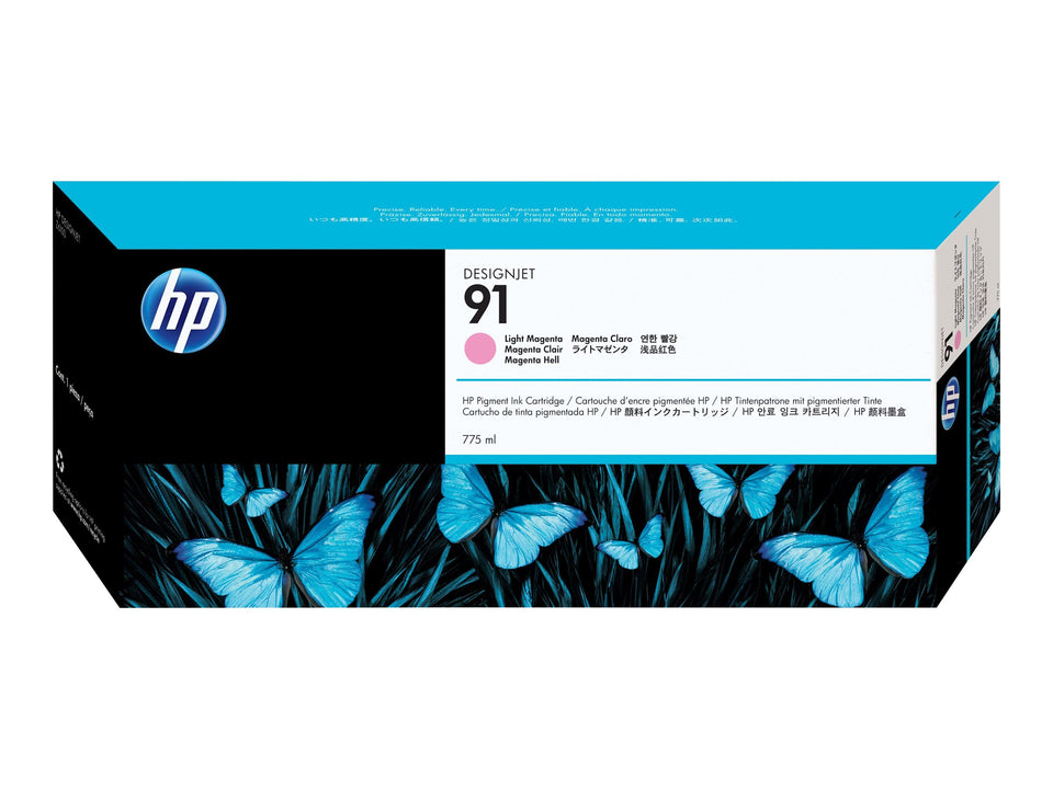 HP 91 - 775 ml - hellmagentafarben - original