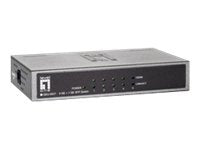 LevelOne GEU-0521 - Switch - unmanaged - 4 x