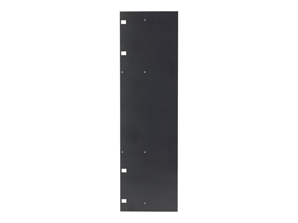 APC Rack-Kabelführungskonsolen-Abdeckung - Schwarz (Packung mit 2)