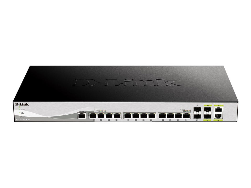 D-Link DXS 1210-16TC - Switch - Smart - 12 x