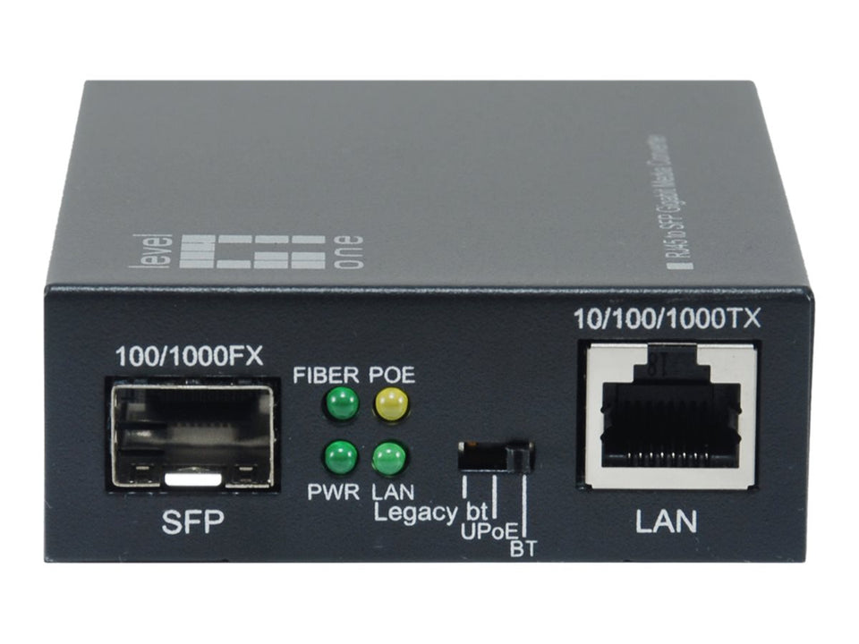 LevelOne GVT-2015 - Medienkonverter - 1GbE, 100Mb LAN (optisch)
