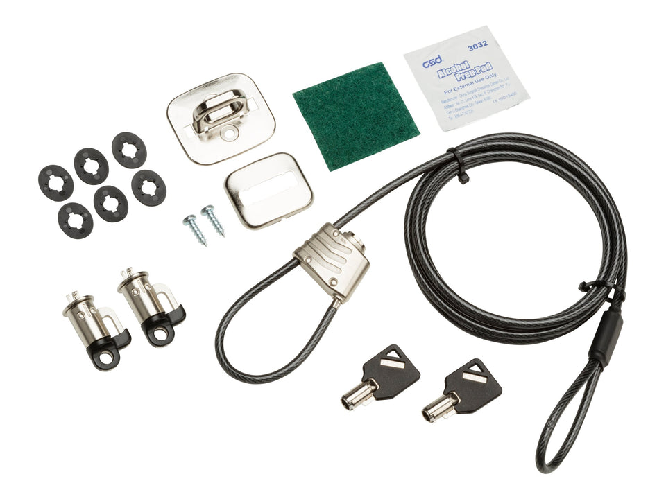 HP Business PC Security Lock v3 Kit - Sicherheitskit - für HP 280 G3, 280 G4, 285 G3, 290 G1, 290 G2, 290 G3; Desktop Pro A 300 G3, Pro A G2; EliteDesk 705 G4 (micro tower, SFF)