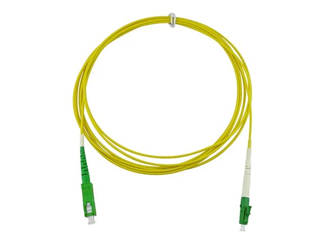 BlueOptics Simplex LWL Patchkabel LC/APC-SC/APC Singlemode 1 Meter