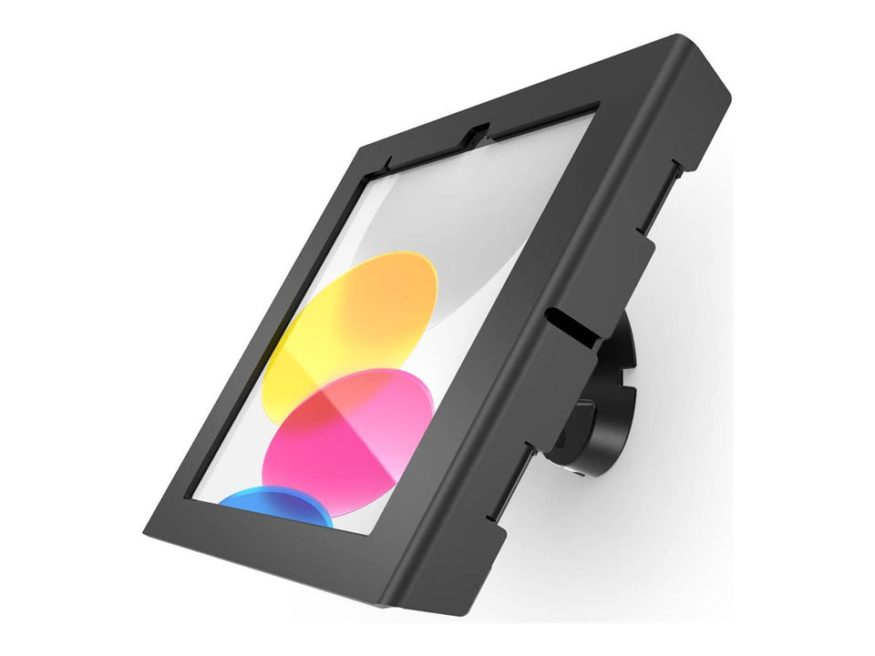 Compulocks Apex - Befestigungskit (Bügelhalterung, Gehäuse) - für Tablett - Neigen - verriegelbar - Aluminium, Metallrahmen - Schwarz - Wandmontage - für Apple 10.9-inch iPad (10. Generation)