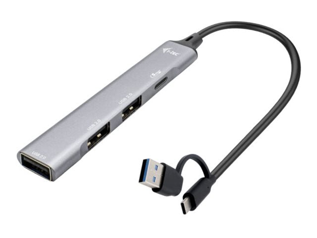 i-tec Hub - USB-C/USB-A, Metall - 1 x SuperSpeed