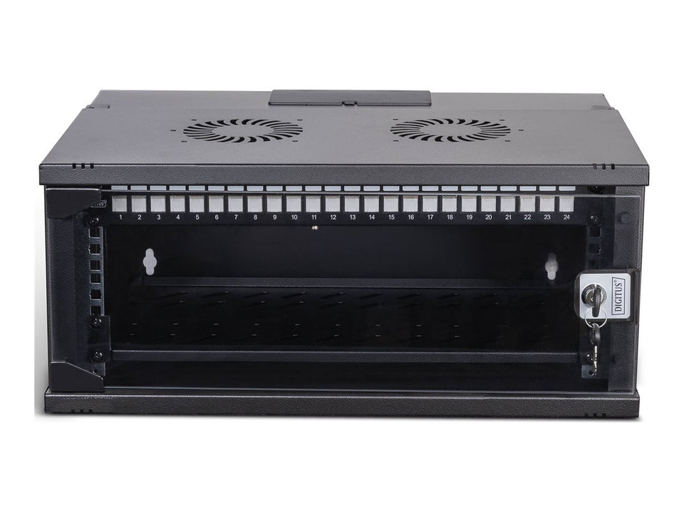 DIGITUS Netzwerk-Set SOHO Pro, 483 mm (19") - 4HE, 540 x 400 mm (B x T)