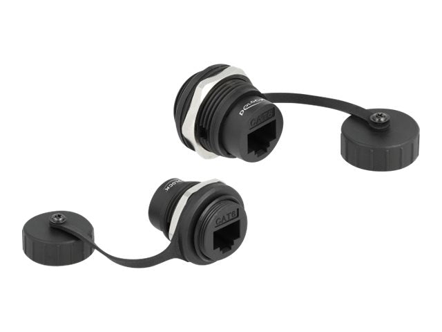 Delock Einrastmodul - CAT6 mit Staubschutzkappe IP67 staub- und wasserdicht